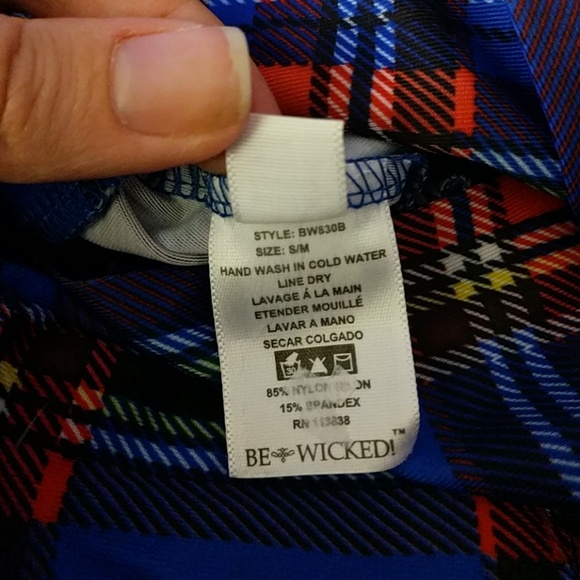 Plaid Miniskirt - Picture 2 of 2